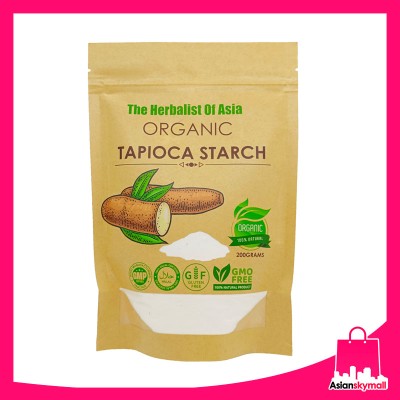 The Herbalist Of Asia Organic Tapioca Starch 200 Grams